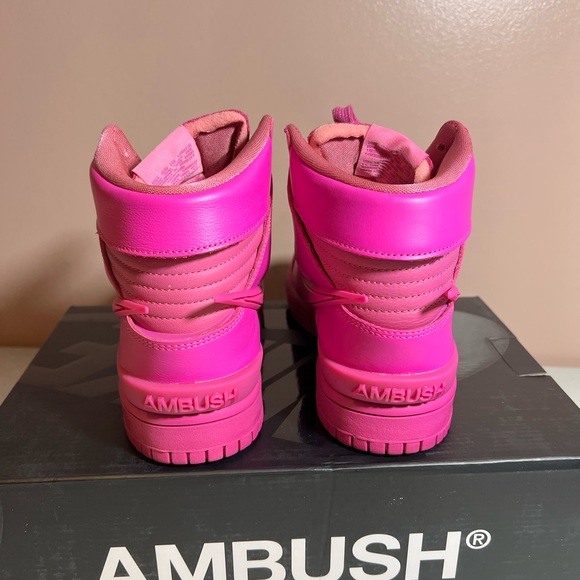 Ambush active fuchsia Nike high dunk - 5M (6.5W) - Picture 4 of 6
